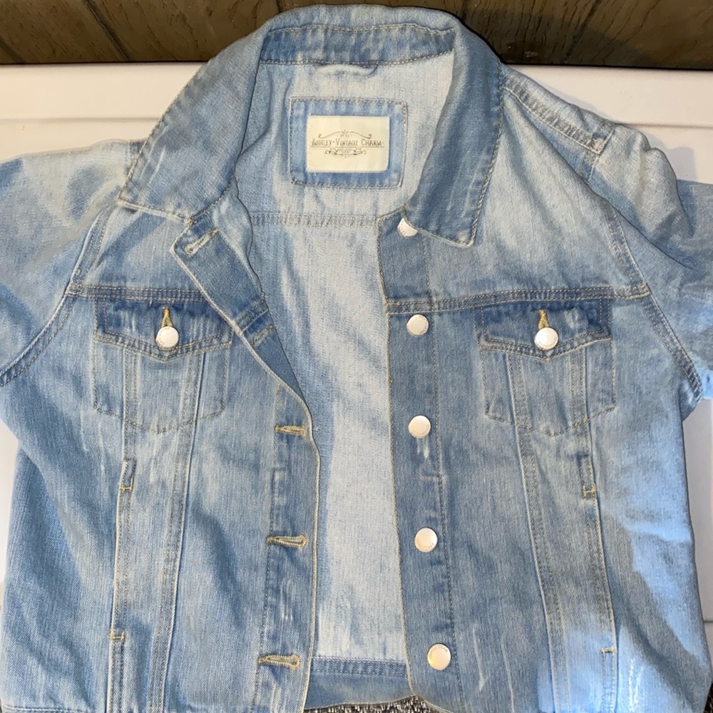 Women’s Light Blue Denim Jacket - Classic Jean Jacket